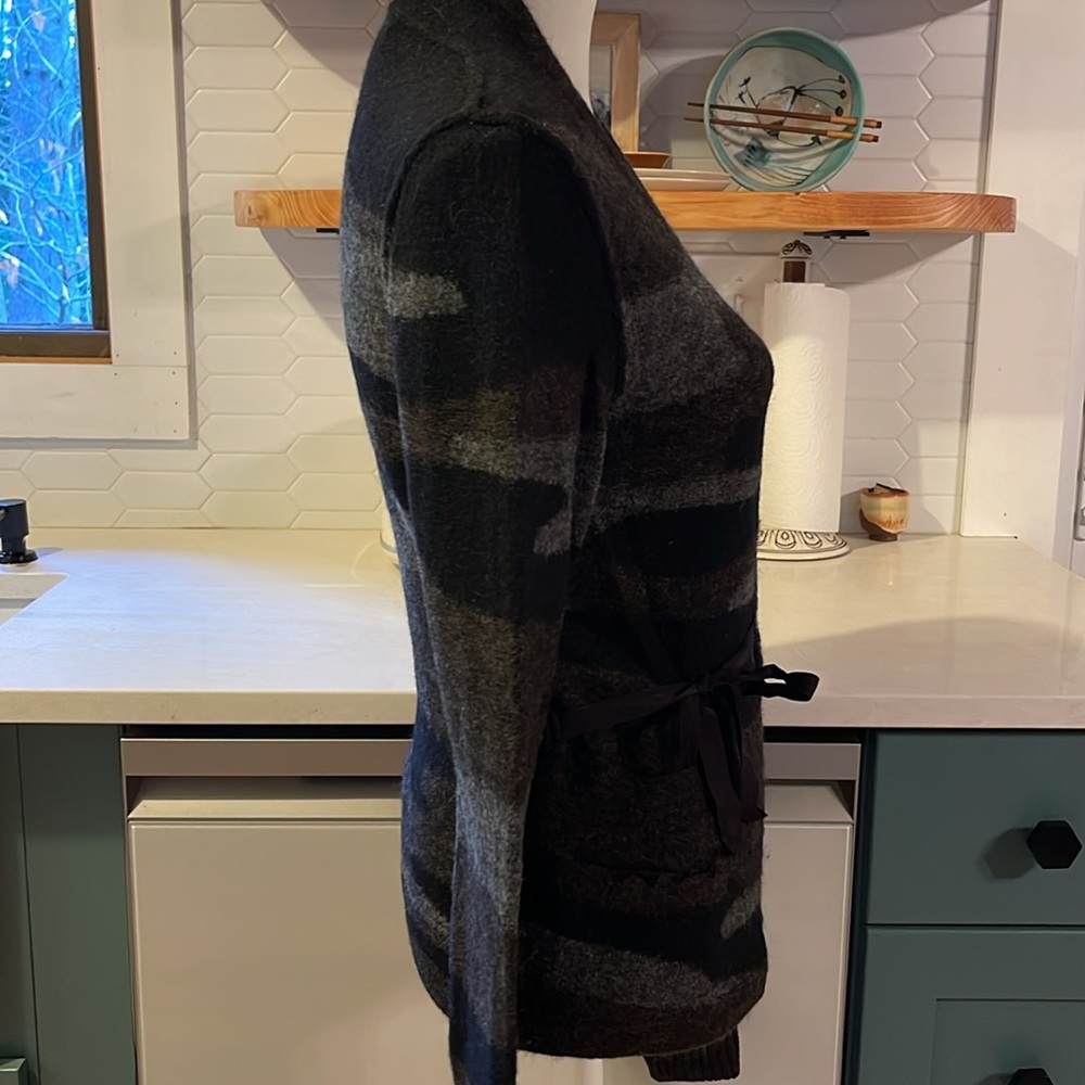 Isabel Marant Camouflage Pattern Wool Cardigan - image 5